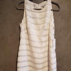 Donna Degnan, NWT, White Dress